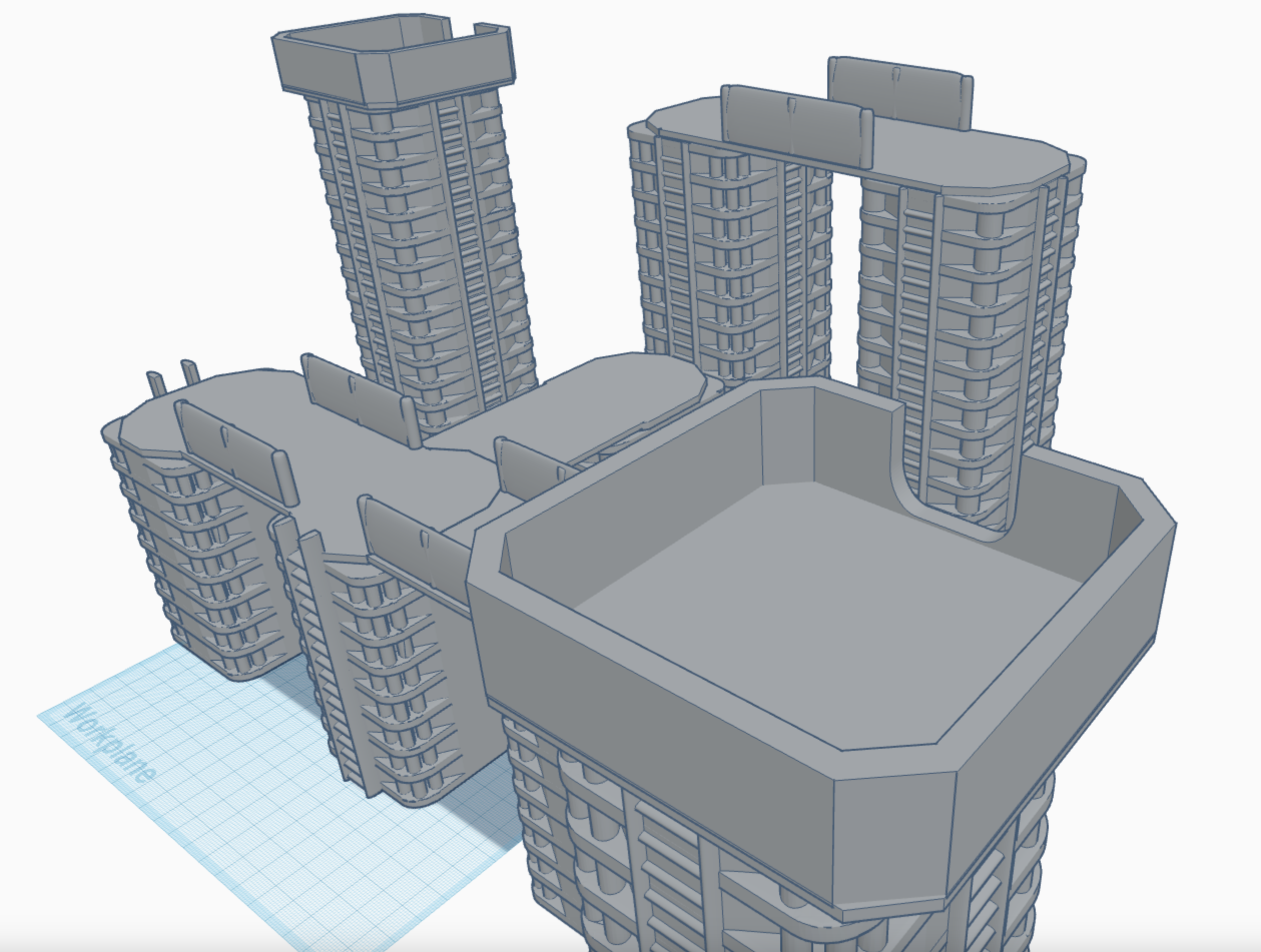 Miniatura 4 do modelo 3D Container V Hightower