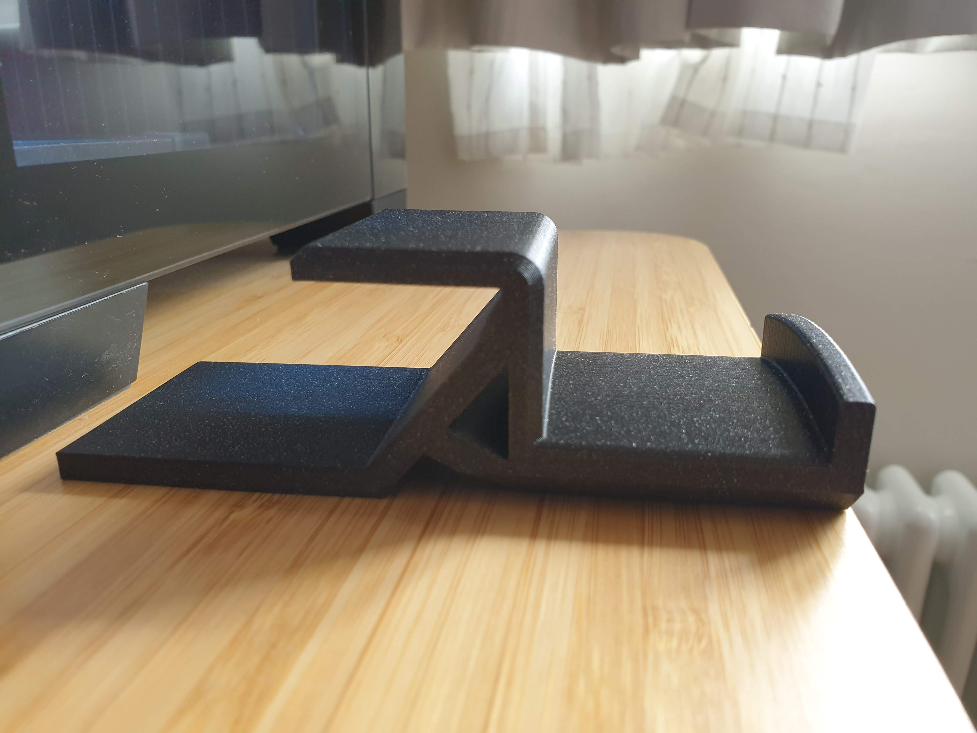 Headphone Holder for Ikea Hilver desk by Flon22 Download free STL