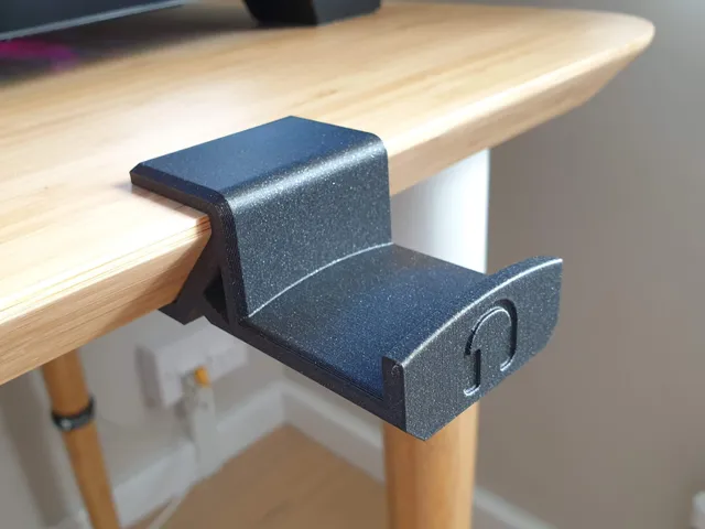 Headphone Holder for Ikea Hilver desk