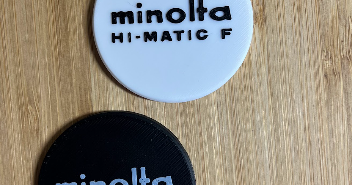 Minolta HiMatic F Lens Cap by Tommy Meehan Download free STL model