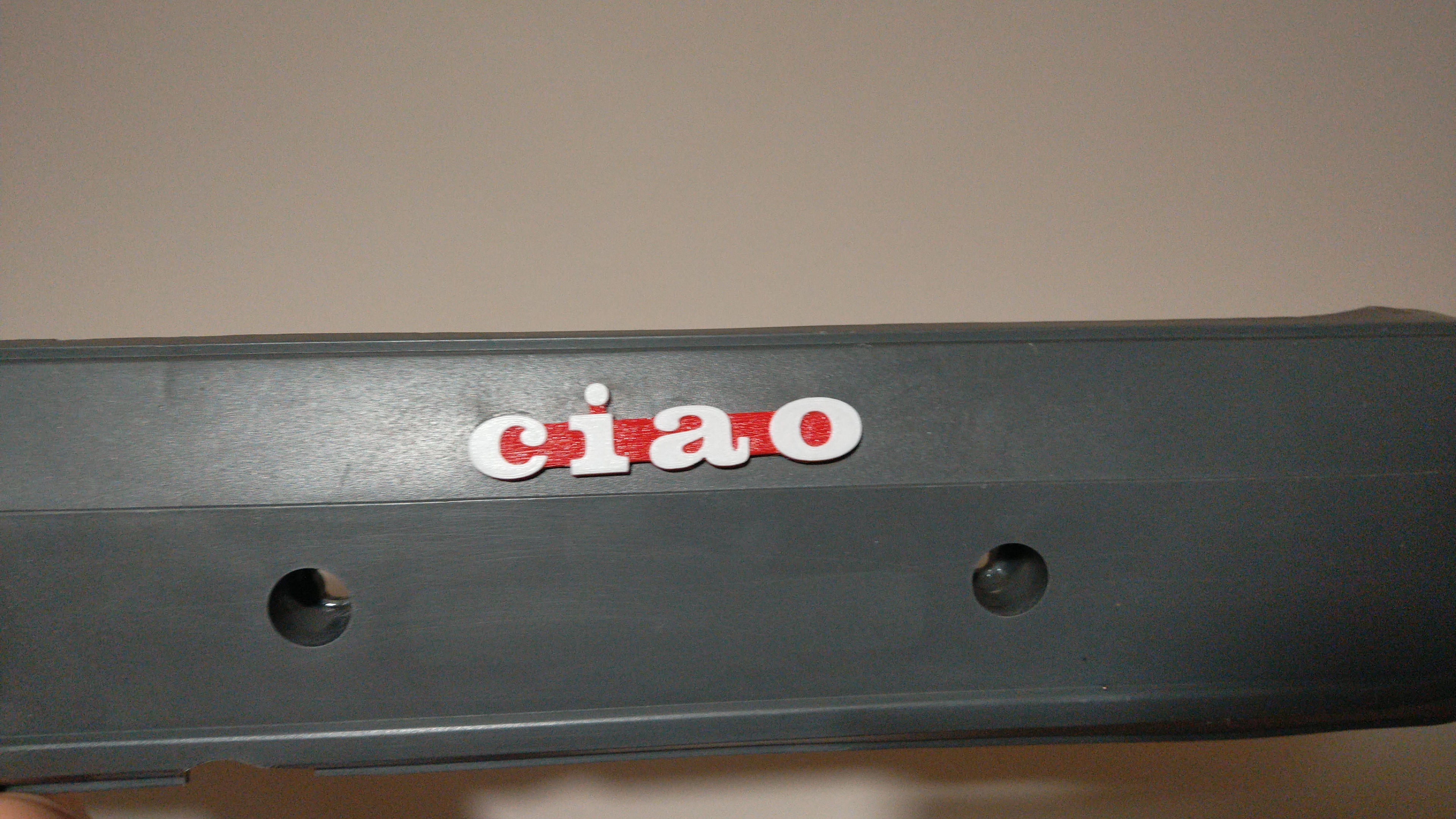 PIAGGIO CIAO PX SIDE BADGE