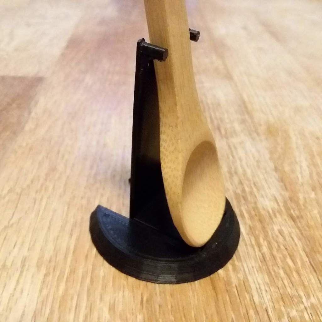 Spoon Display Stand by Nikorasu Download free STL model