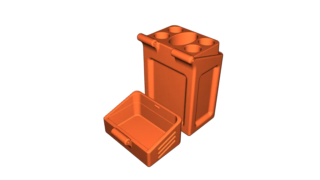 Joint Case 4x with Lighter Holder by A3D Printing Farm