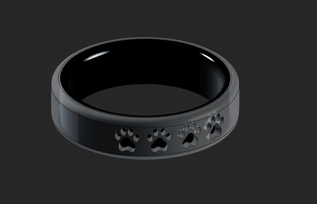 Cat Paw Ring