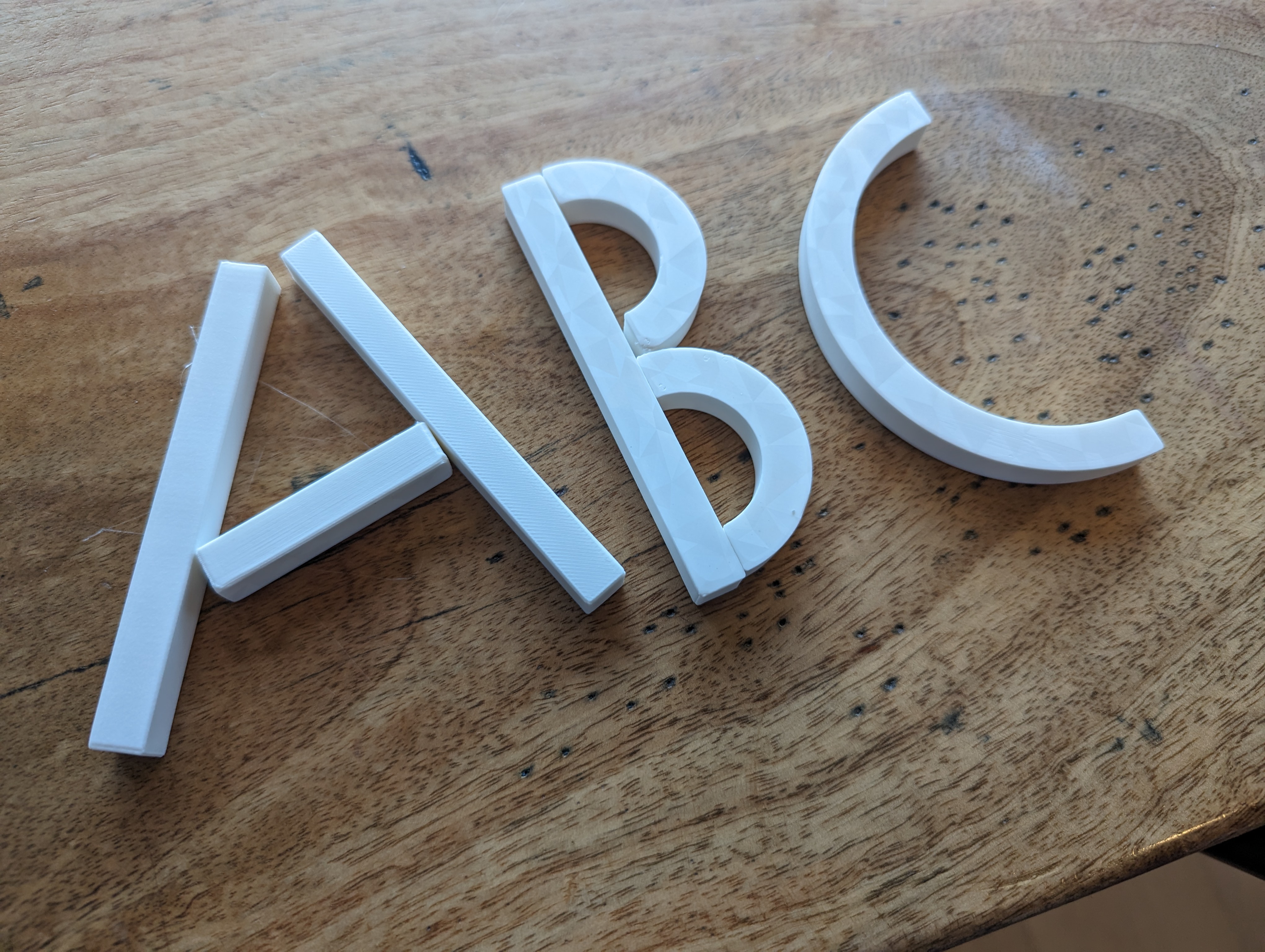 Letter Construction Blocks