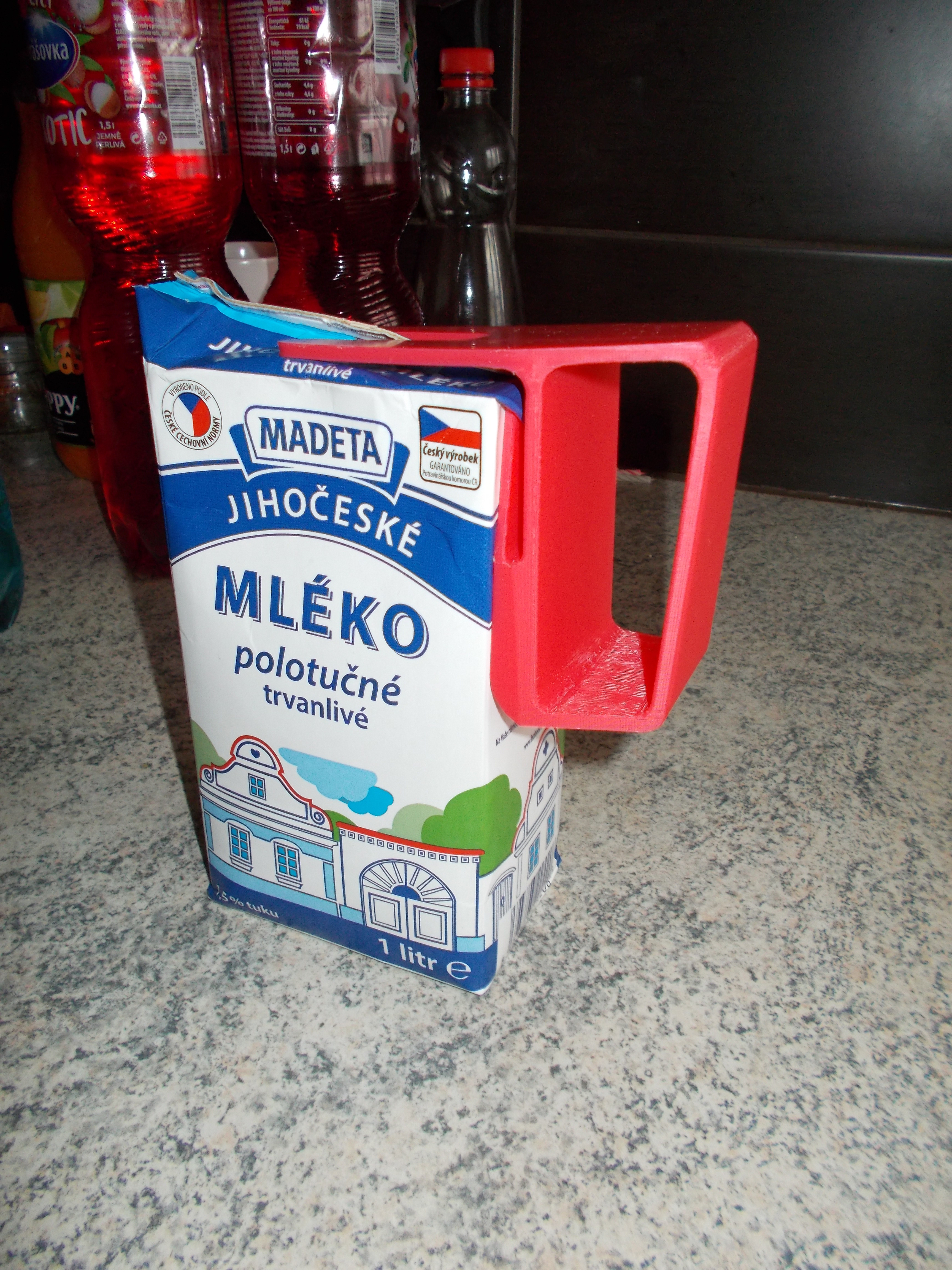 Držák na mléko