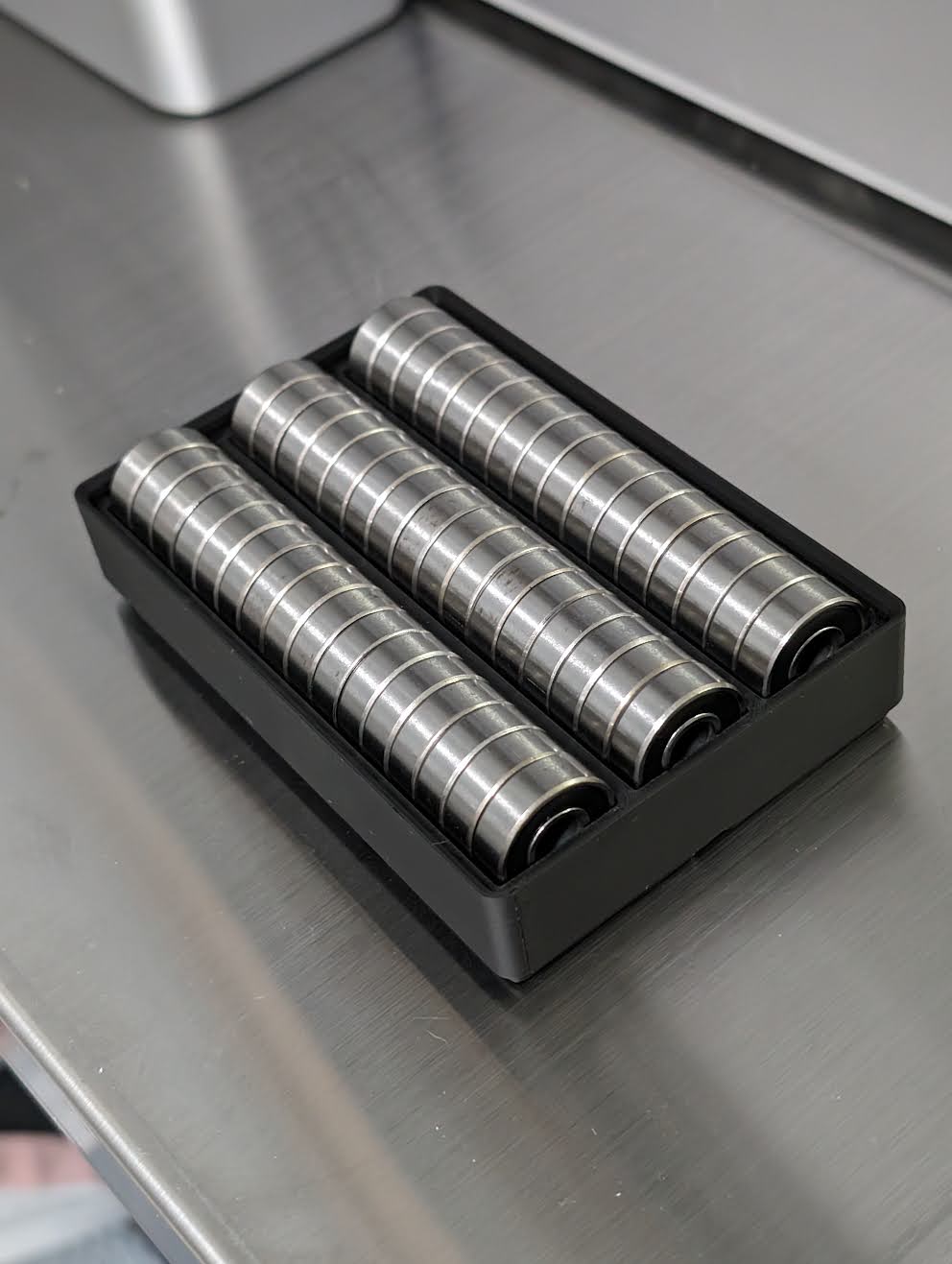 Gridfinity 608 Bearing Tray (48 bearings)