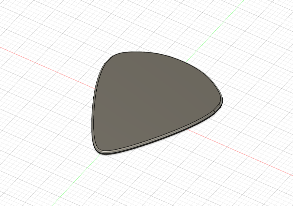 1.0mm Pick for Guitar or Bass