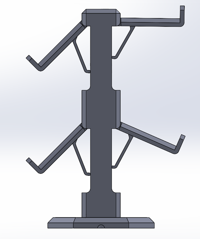 Miniatura 4 do modelo 3D Controller and headset holder