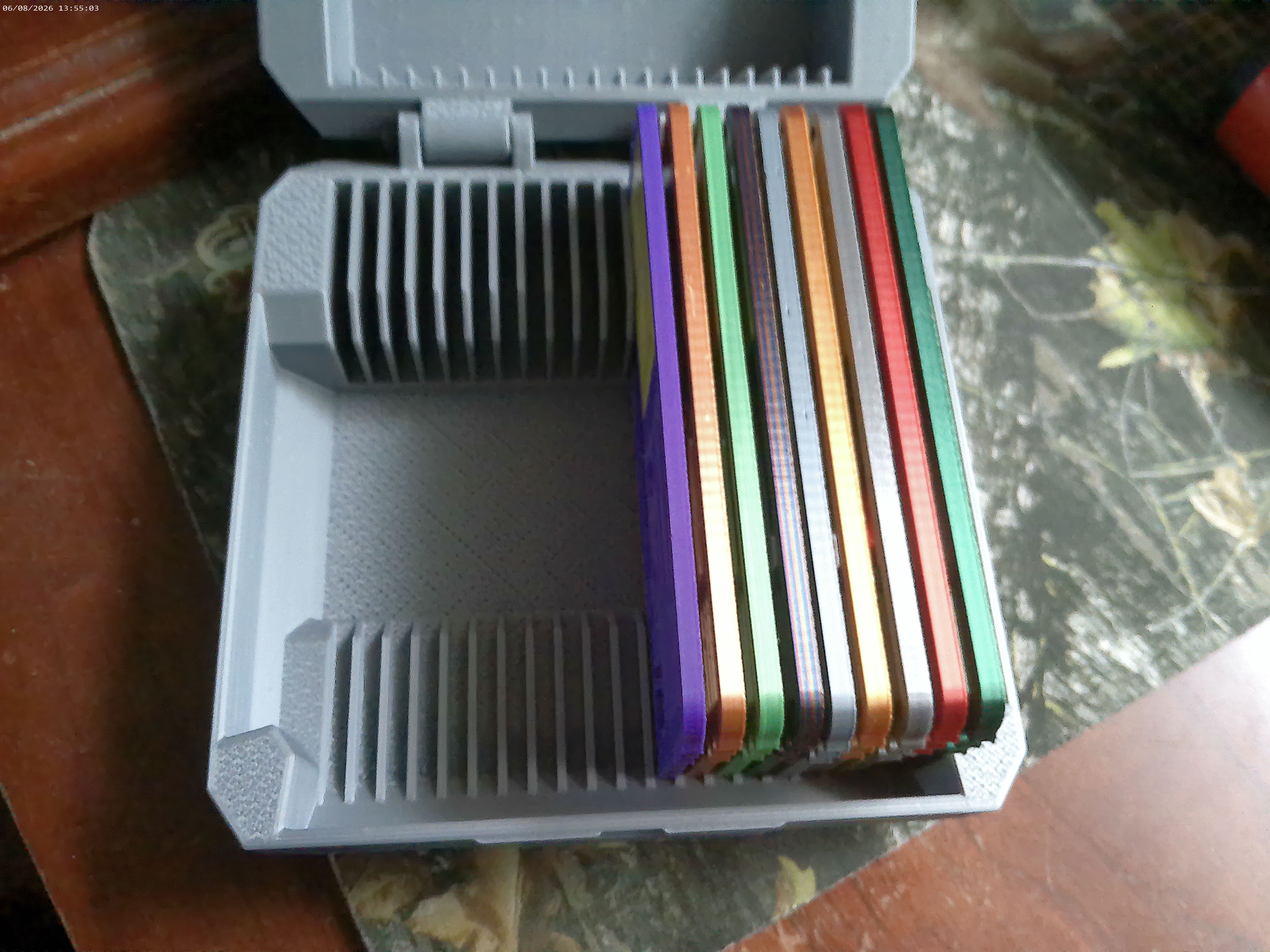 FIlament Sample Box (v3) sized for Filament Swatch Re-Remix by BlauwKeut
