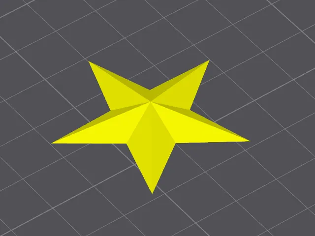 Glow-in-the-Dark 5-Point Star