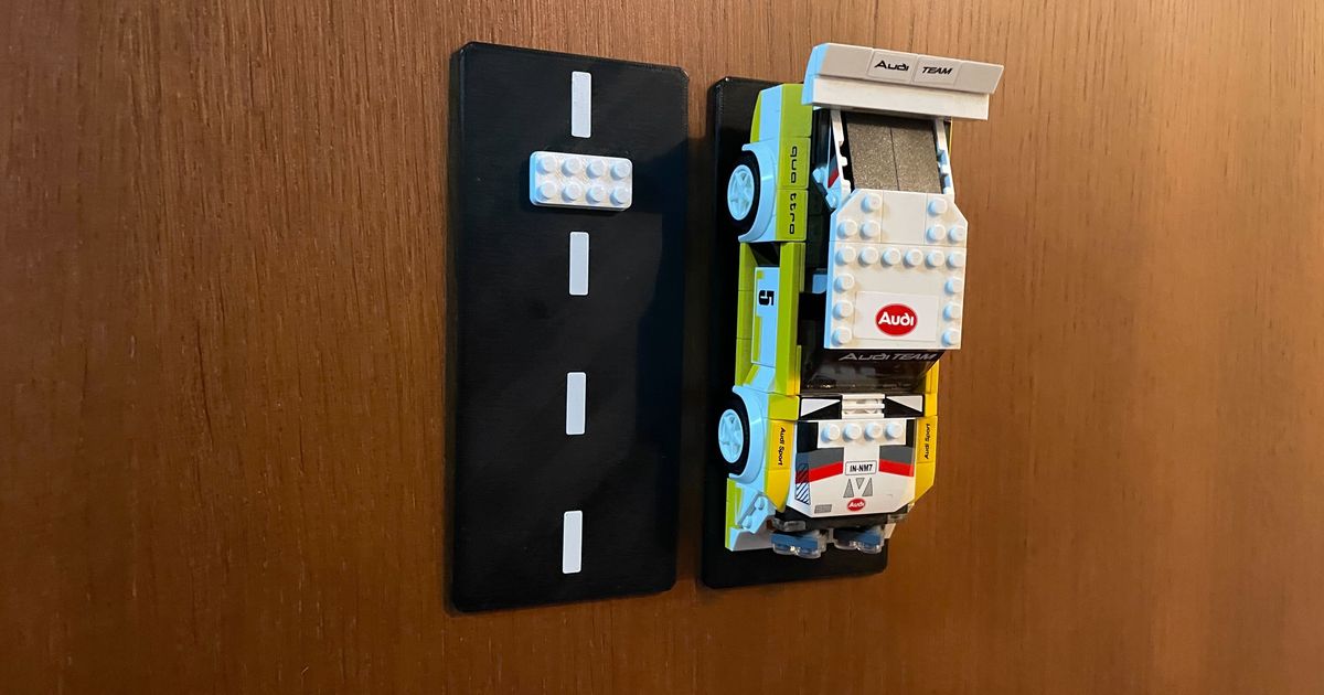 Lego Speed Champions Wall Mount By Matyáš Moudrý 