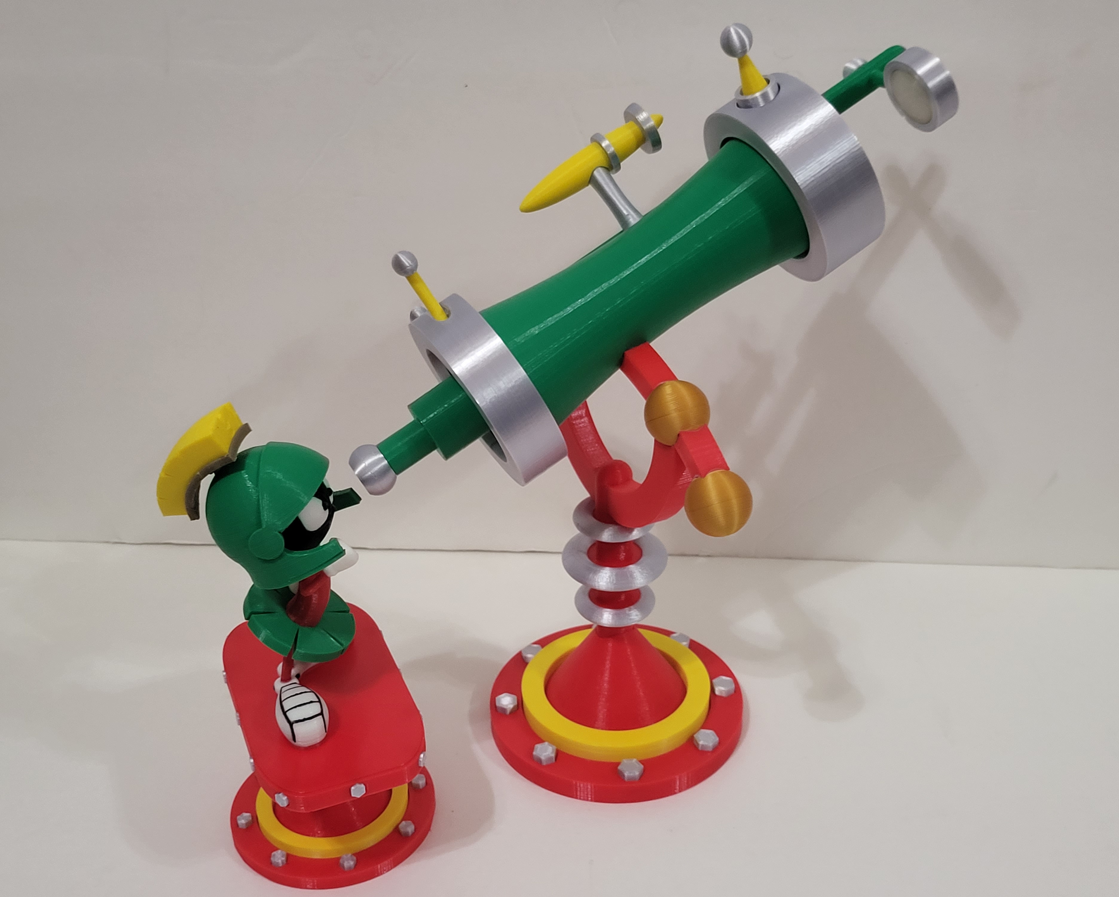 Marvin the Martian Telescope by 3D Copper | Download free STL model ...