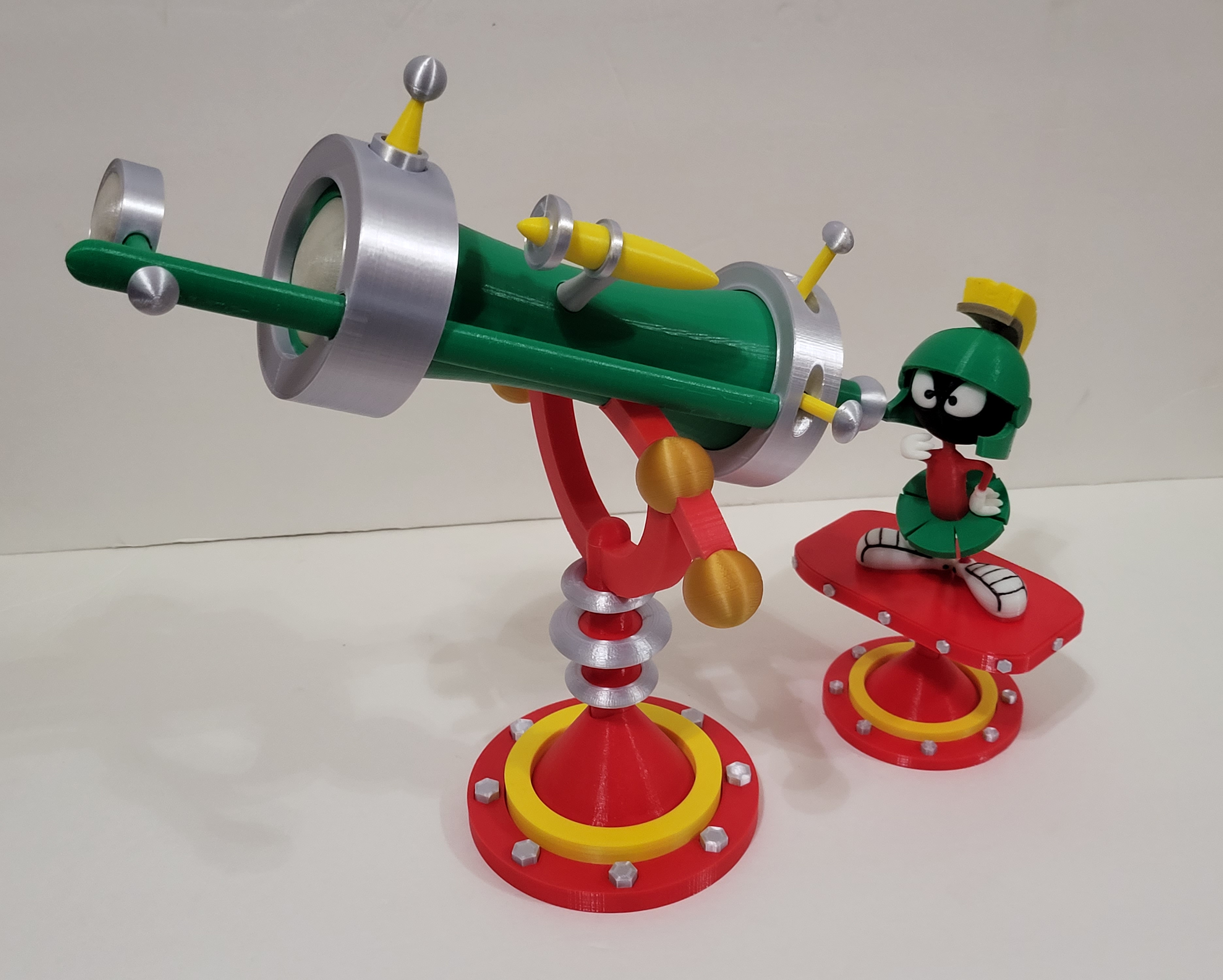 Marvin the Martian Telescope by 3D Copper | Download free STL model ...