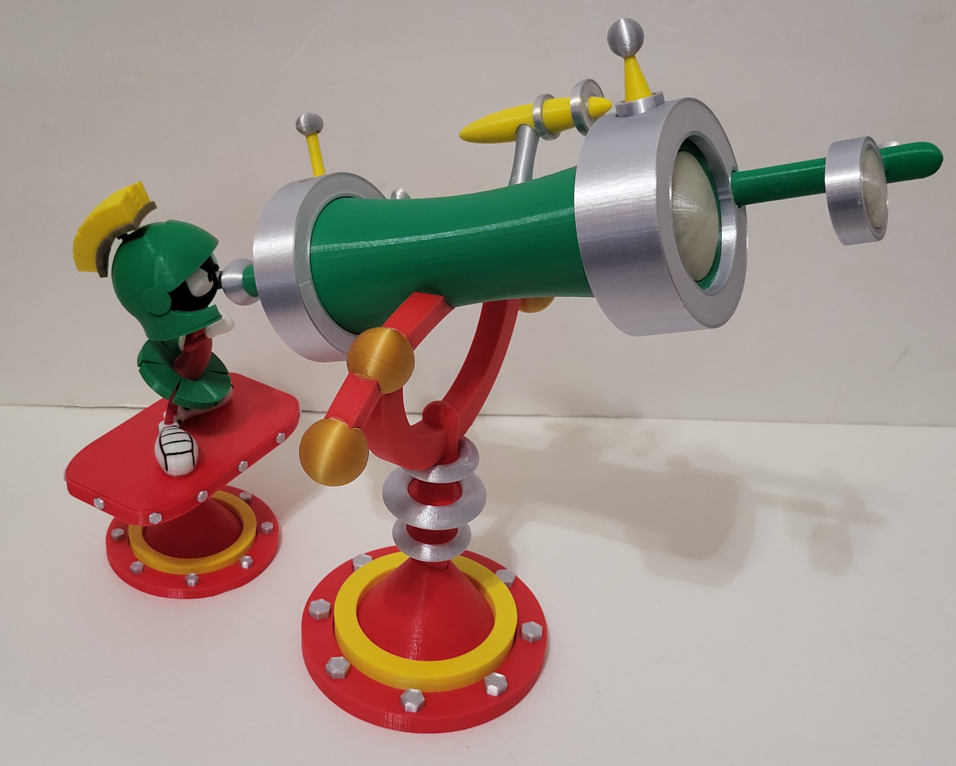 Marvin the Martian Telescope by 3D Copper | Download free STL model ...