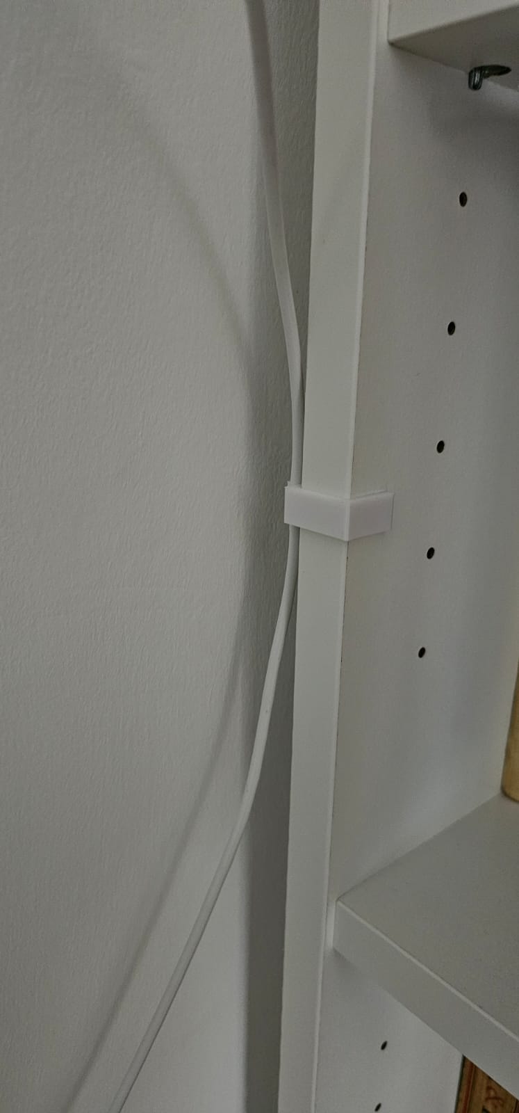 IKEA Billy Cable holder side hook