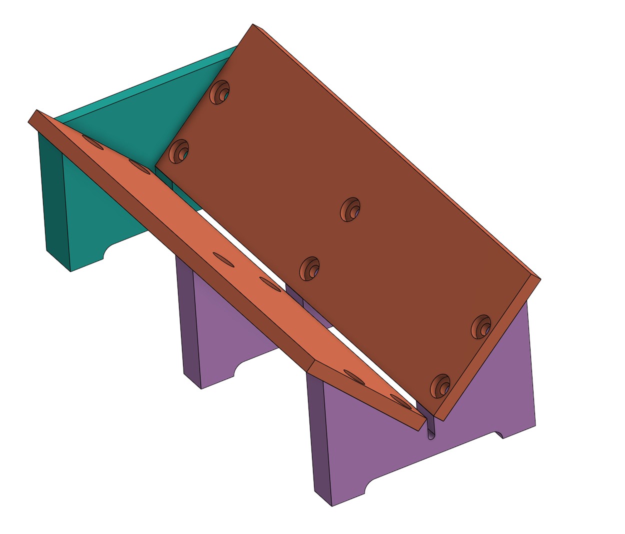 Piercing Cradle for Bookbinding