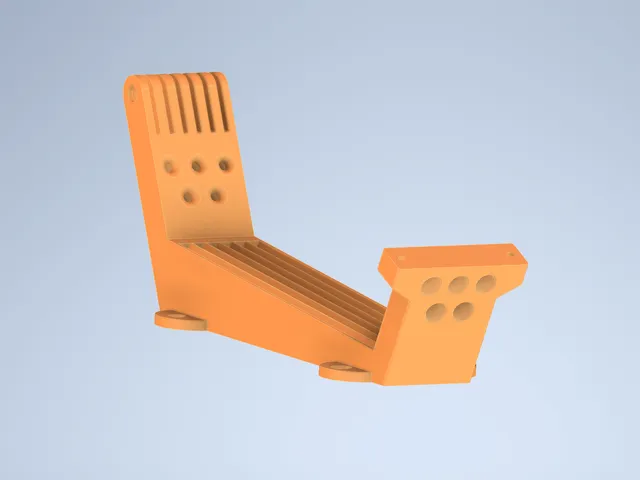 Hanging Buffer Mount Remix for better PTFE attachment