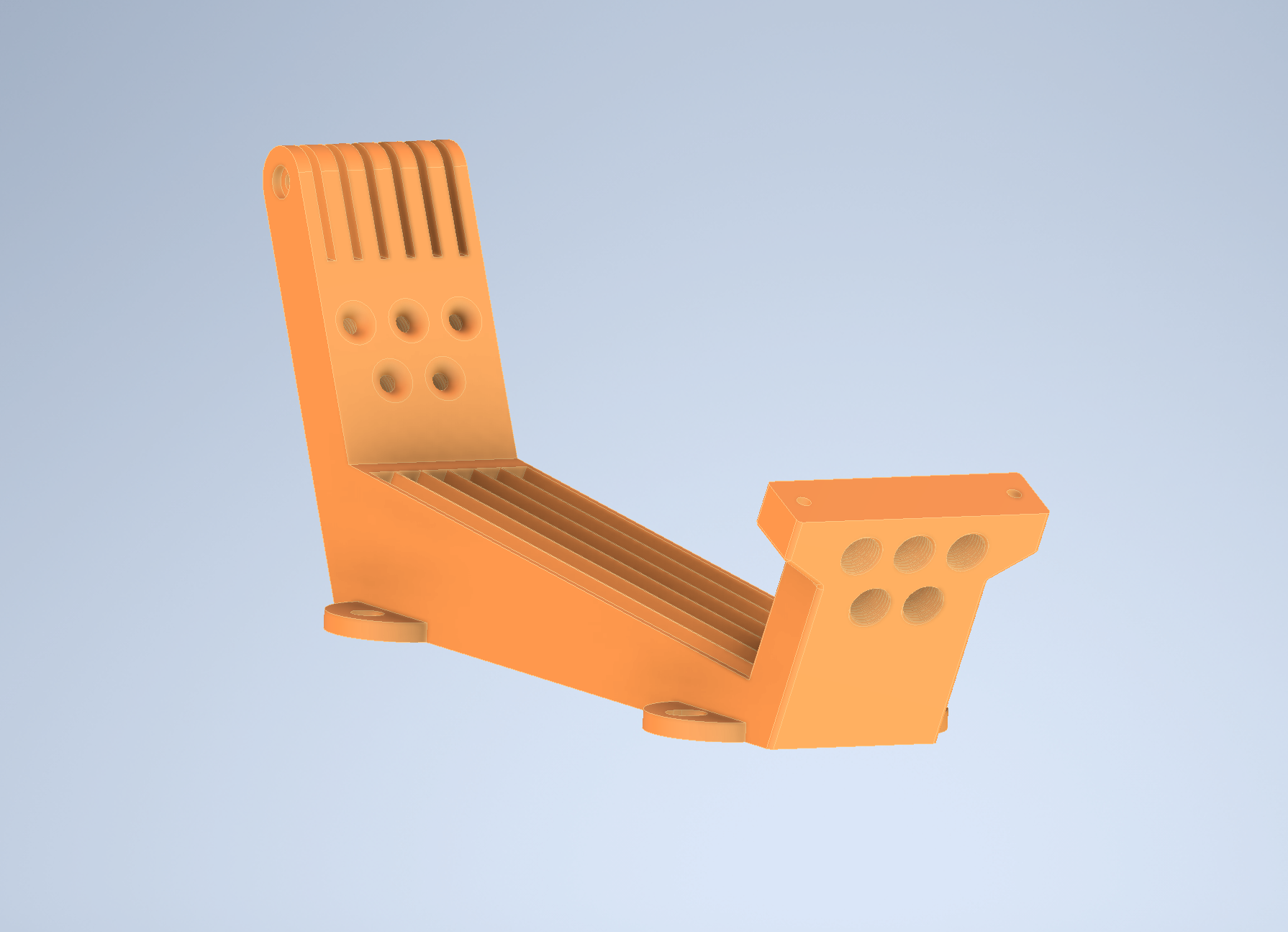 Hanging Buffer Mount Remix for better PTFE attachment
