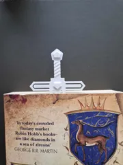 I 3D printed myself a Galaxy Sword bookmark. Hope you like it! :  r/StardewValley