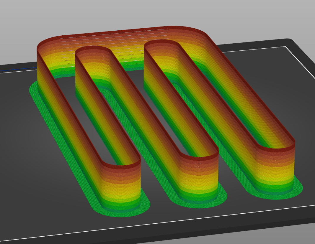 Extrusion Test gcode and 3mf for ender 3 printers by Kasper Walczuk