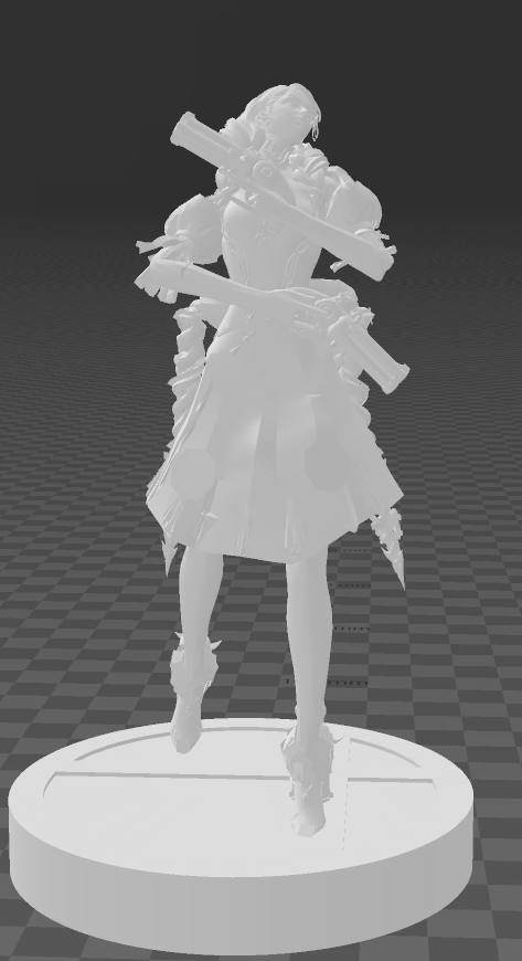 Arch-Eve Origin/ Bayonetta 3 smash bros fanmade amiibo