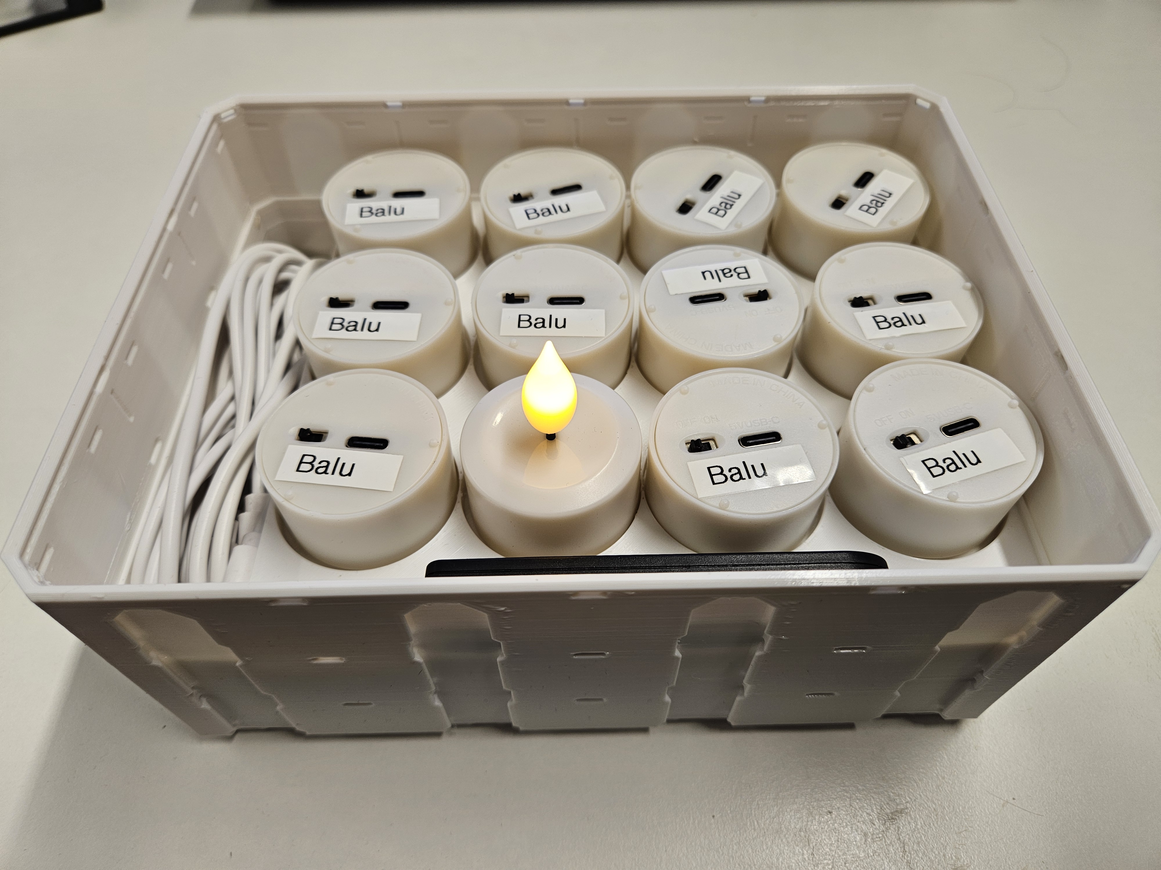 Tea Lights Multibin Insert