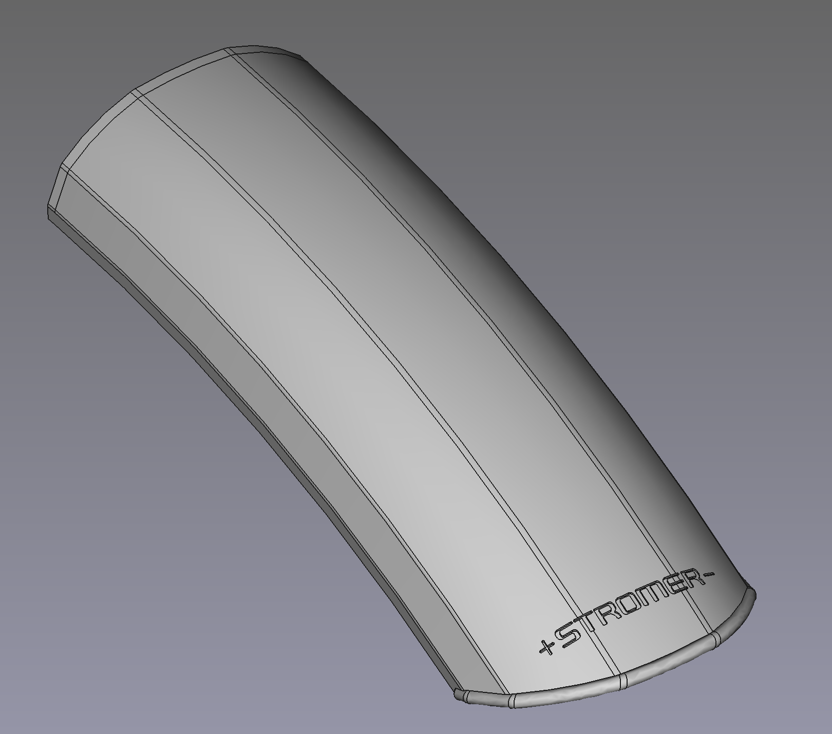 Stromer Mudguard Extension V9 - ST2, ST3, ST5 and ST7