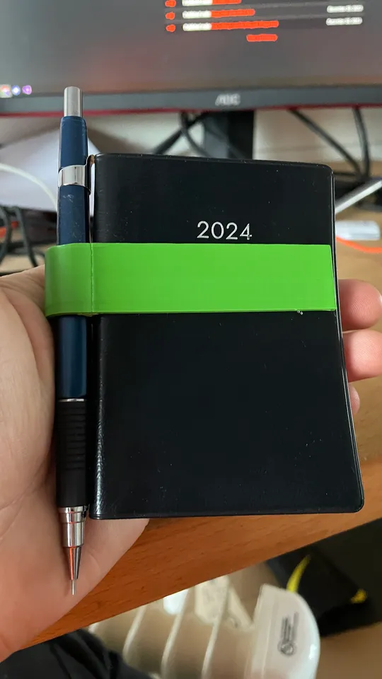 Pocket calendar clip by Hampus Mollgård | Download free STL model ...