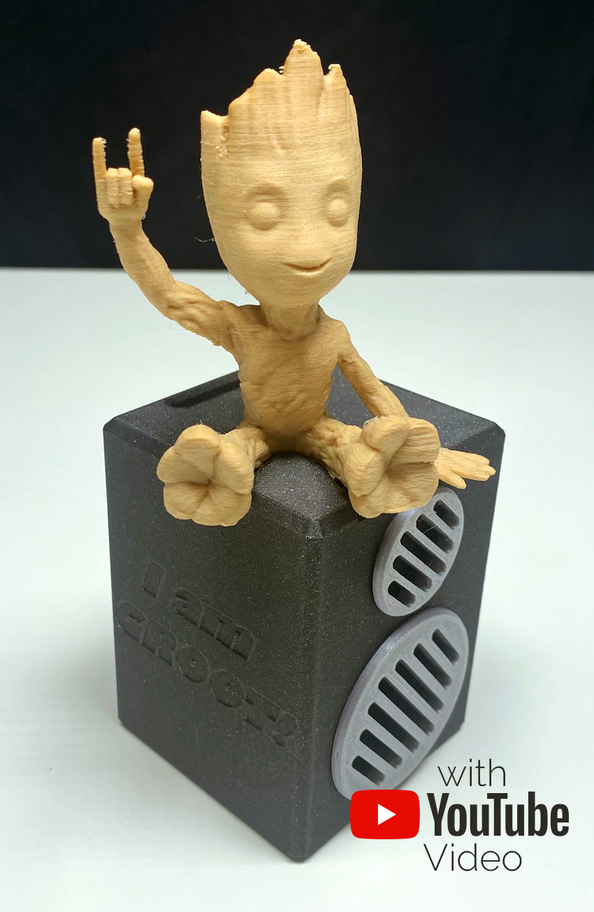 HEAVY METAL GROOT Piggy Bank Stand Expansion