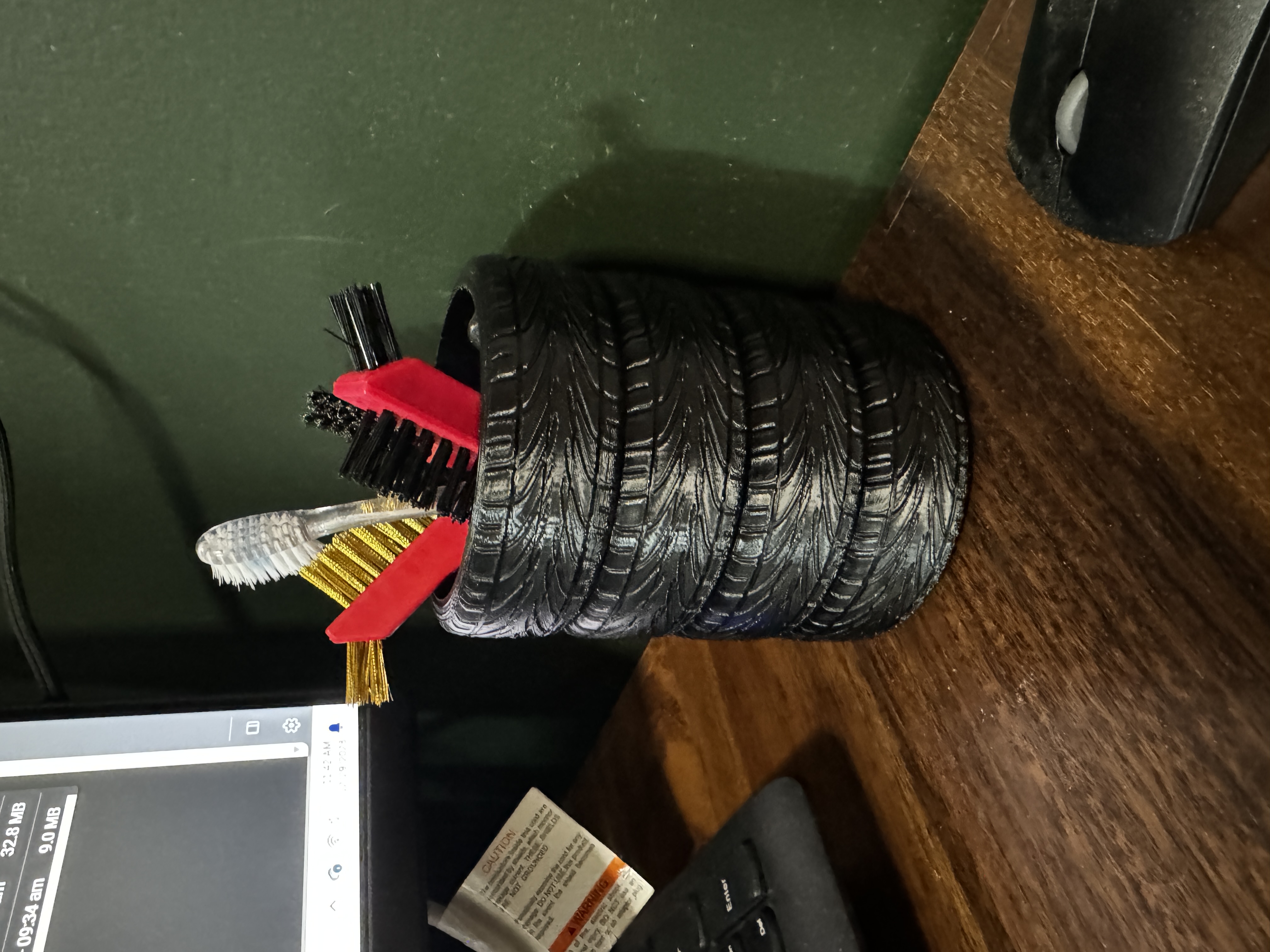 DESKTOP TRASHCAN W/ LID by Mr.Ham Download free STL model