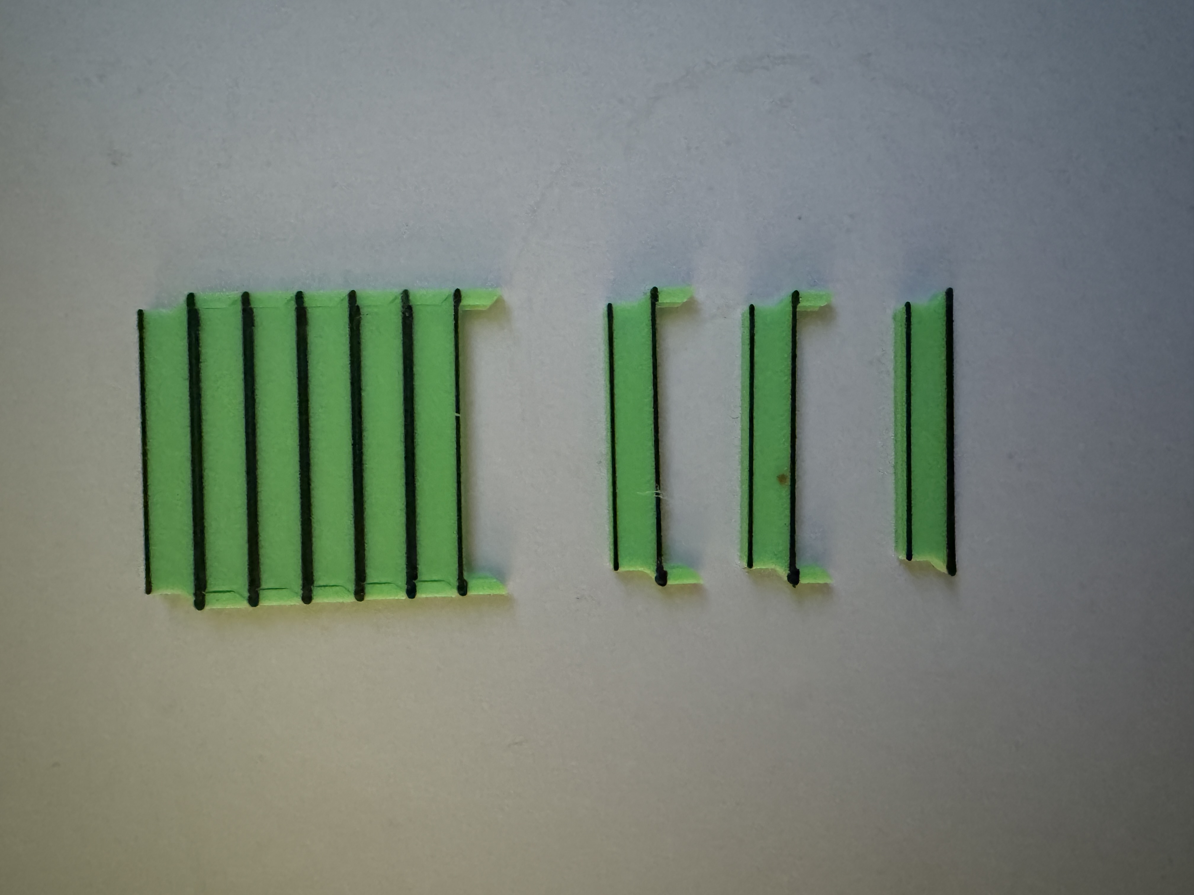 Miniatura 2 do modelo 3D Gridfinity Ruler