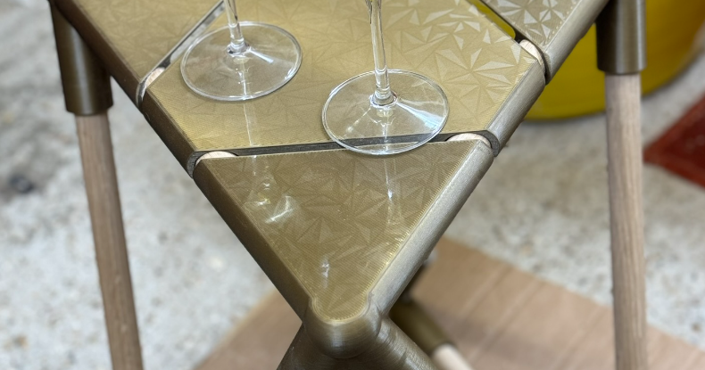 Geometric Stool 21mm by Chewsday123 | Download free STL model ...
