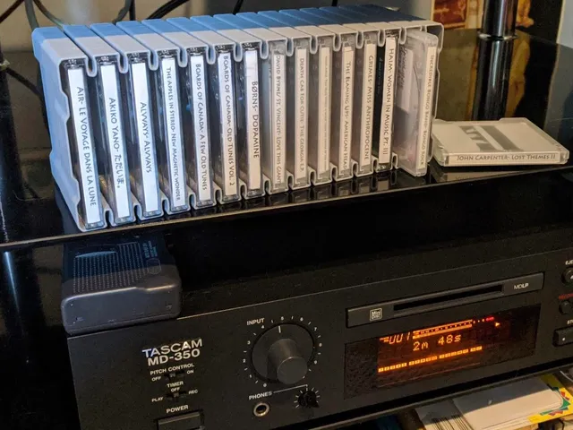 Vase Mode 15x MiniDisc Storage