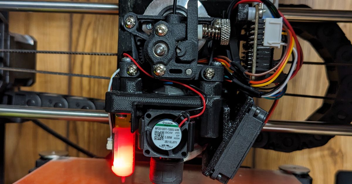 Lulz Bot Mini 1.04 Revo Micro and Sherpa Mini Extruder Mount by scooter ...