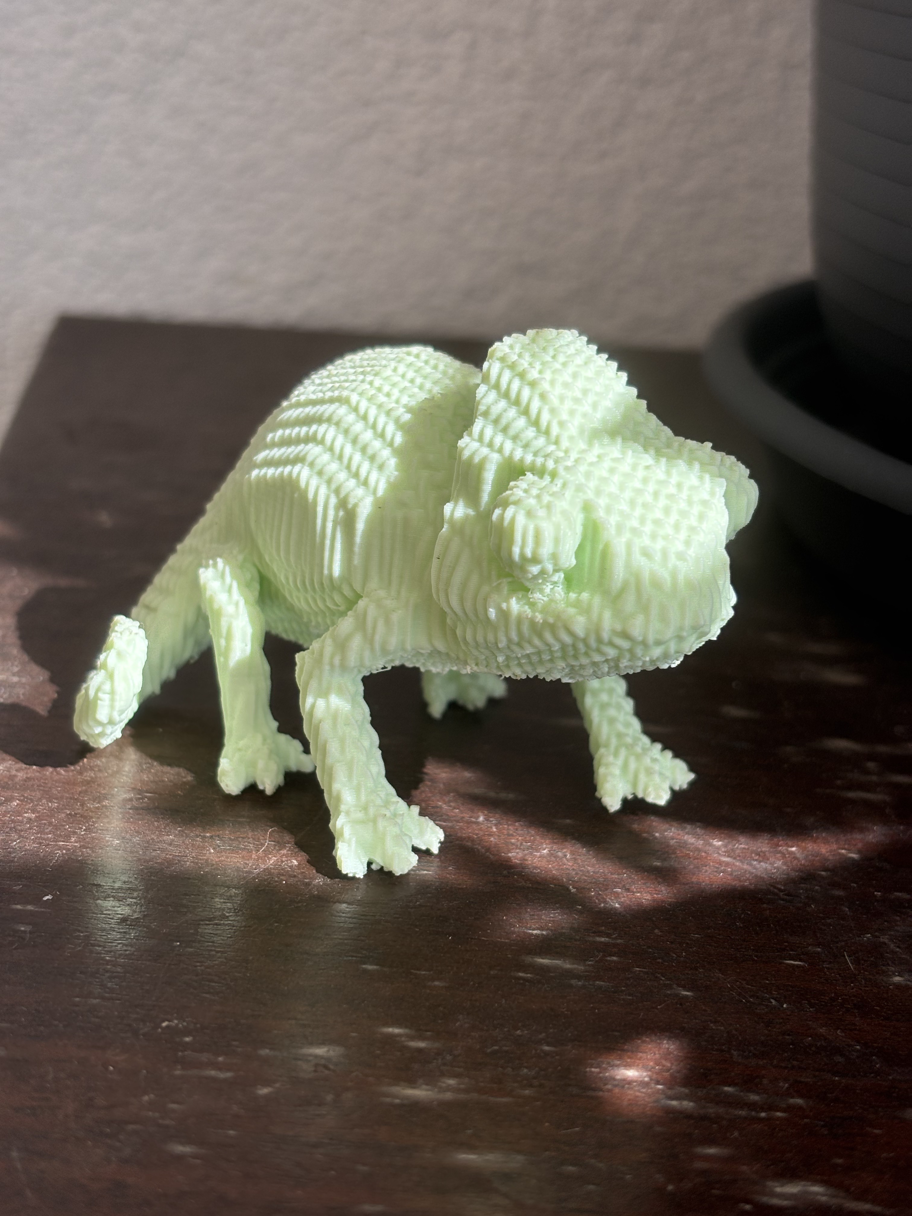 Miniatura 2 do modelo 3D Knitted Chameleon