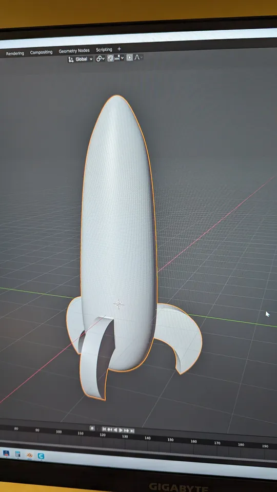 basic rocket by EDGeProjects | Download free STL model | Printables.com