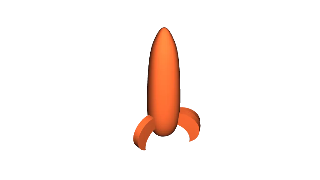 basic rocket by EDGeProjects | Download free STL model | Printables.com