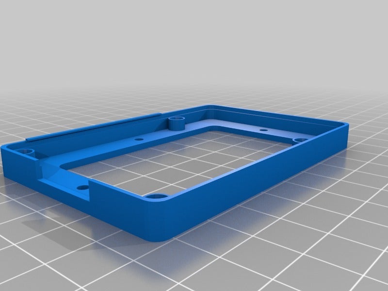 Miniatura 2 do modelo 3D Simple Raspberry Pi Mount (press-fit)