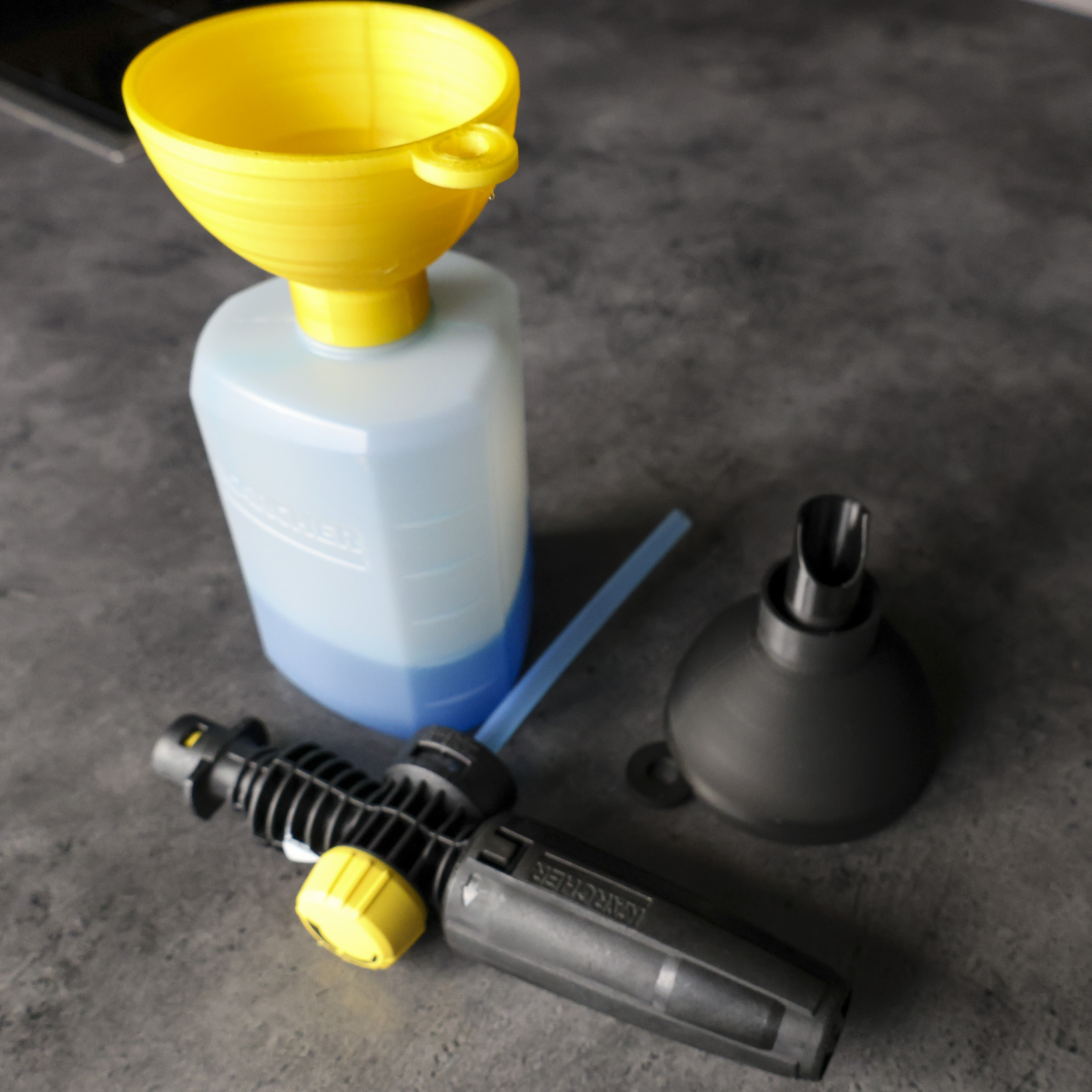 Funnel for the Karcher FJ6 foam bottle kit