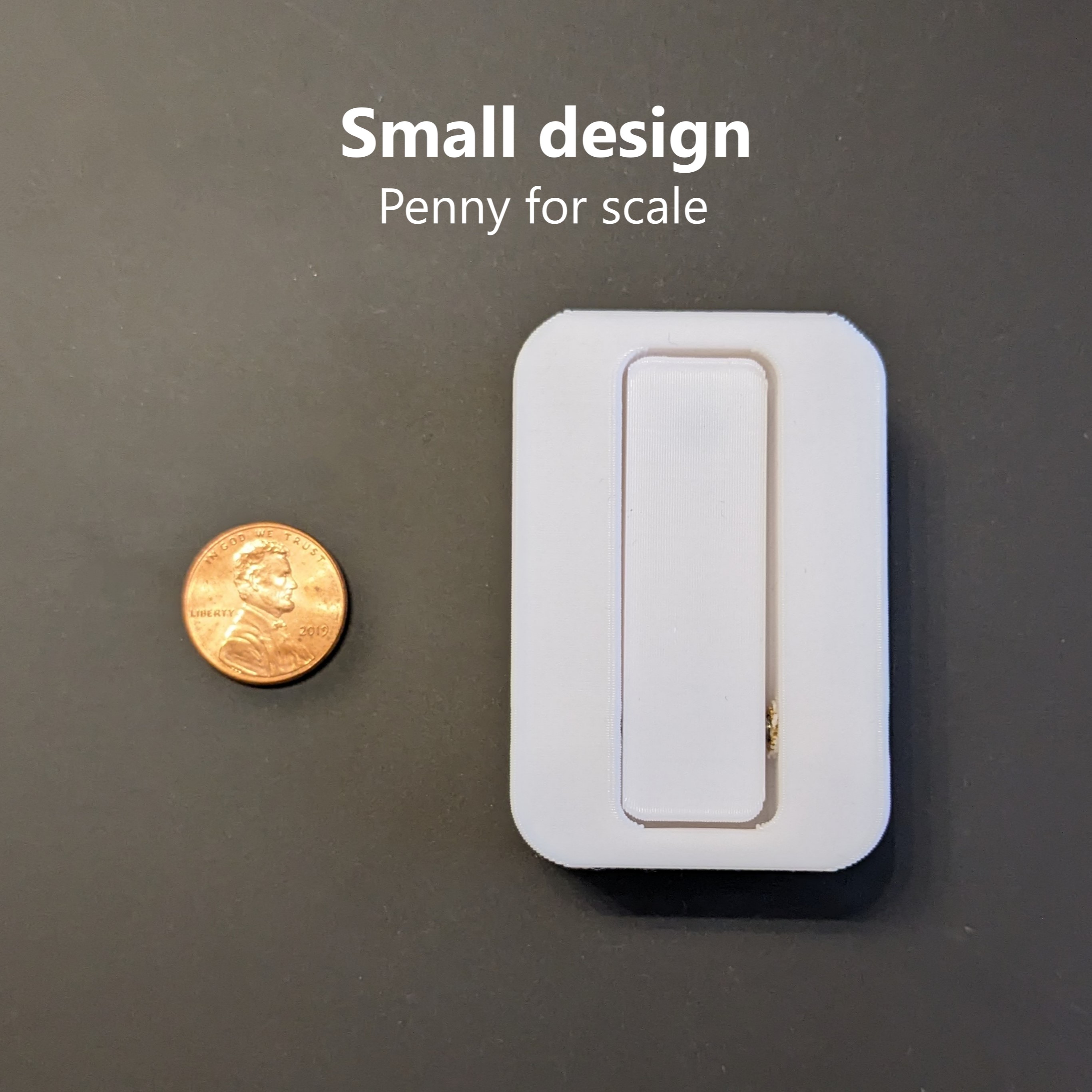 Small magnetic foldable wall hook — thumbnail 2