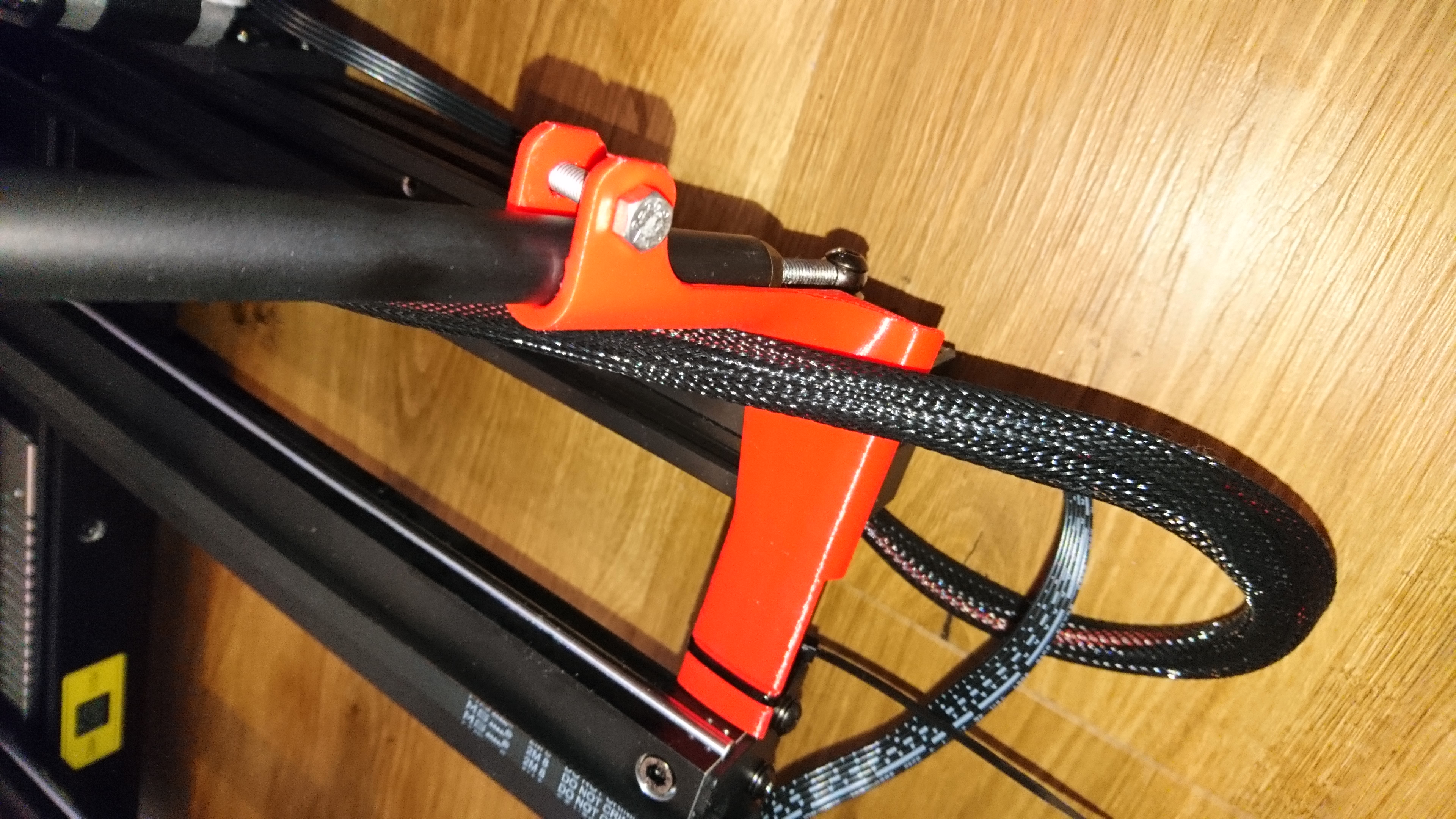 Anycubic Kobra 2 Max - cable protection