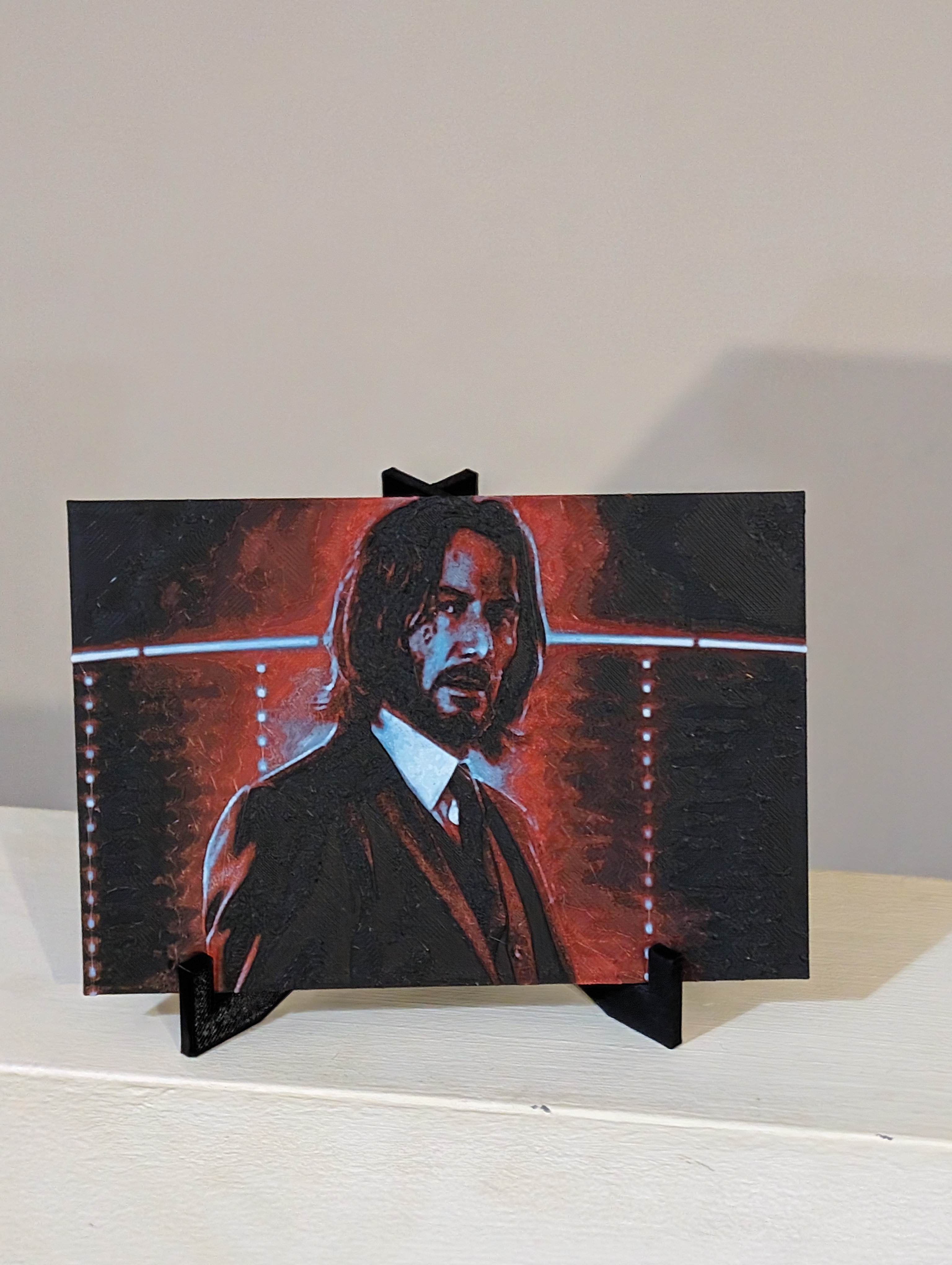John Wick/Keanu Reeves HueForge