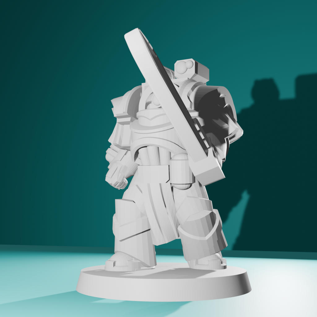 32mm Galactic Crusaders Heavy Siege Armour