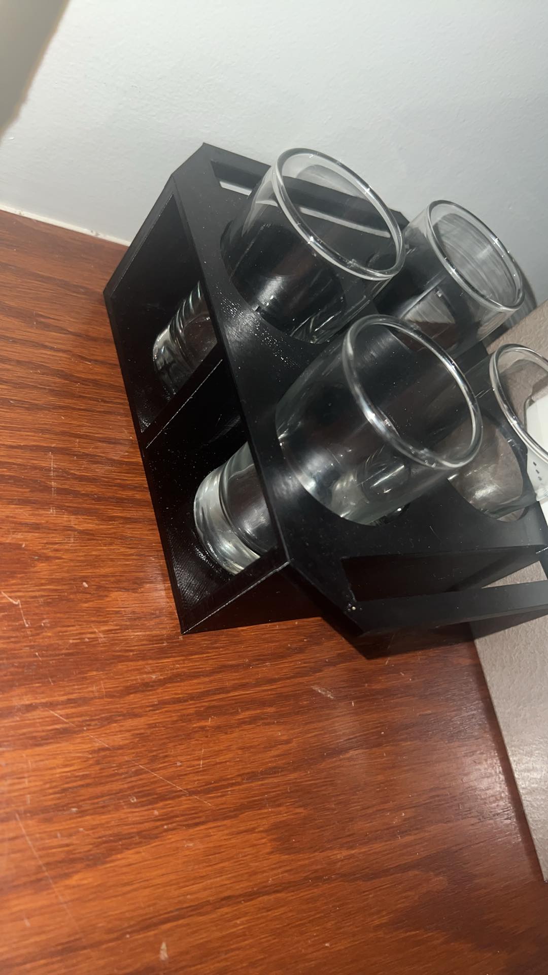 Beer flight holder square by Skully66 Download free STL model