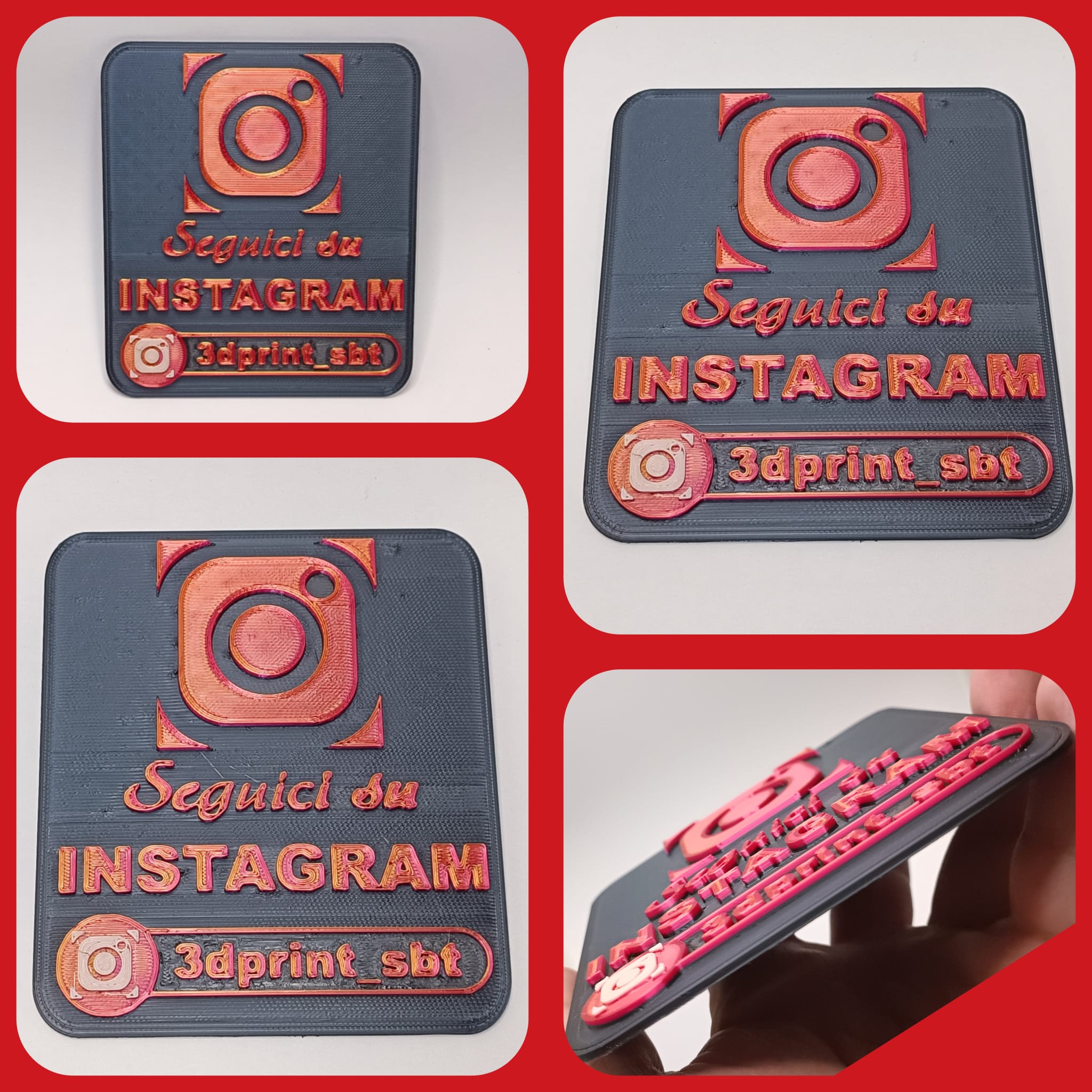 Logo instagram personalizzato