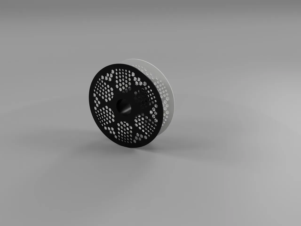 3D printed filament spool