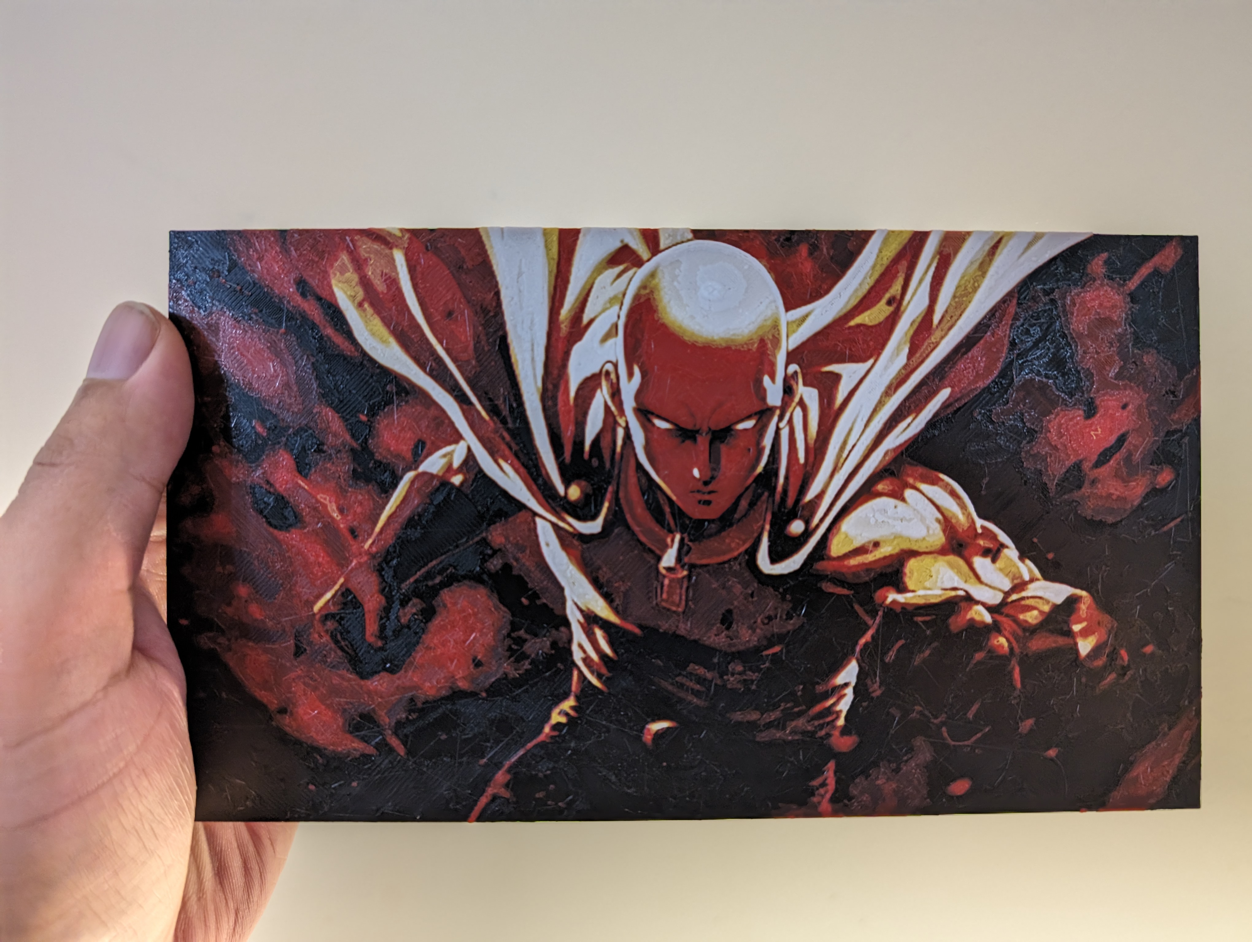 Saitama, One Punch Man - HueForge
