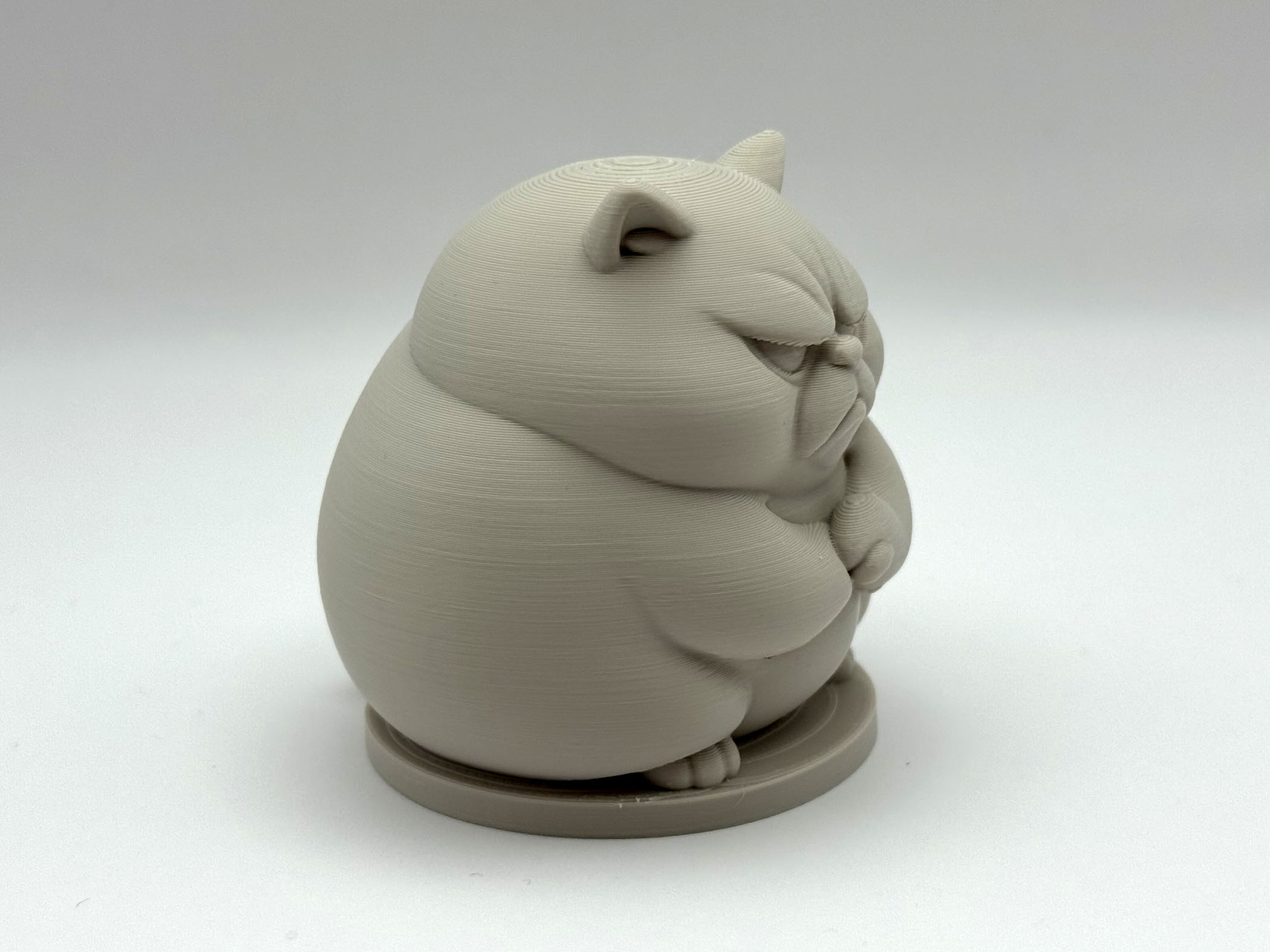 Miniatura 6 do modelo 3D Grumpy Chonk Cat