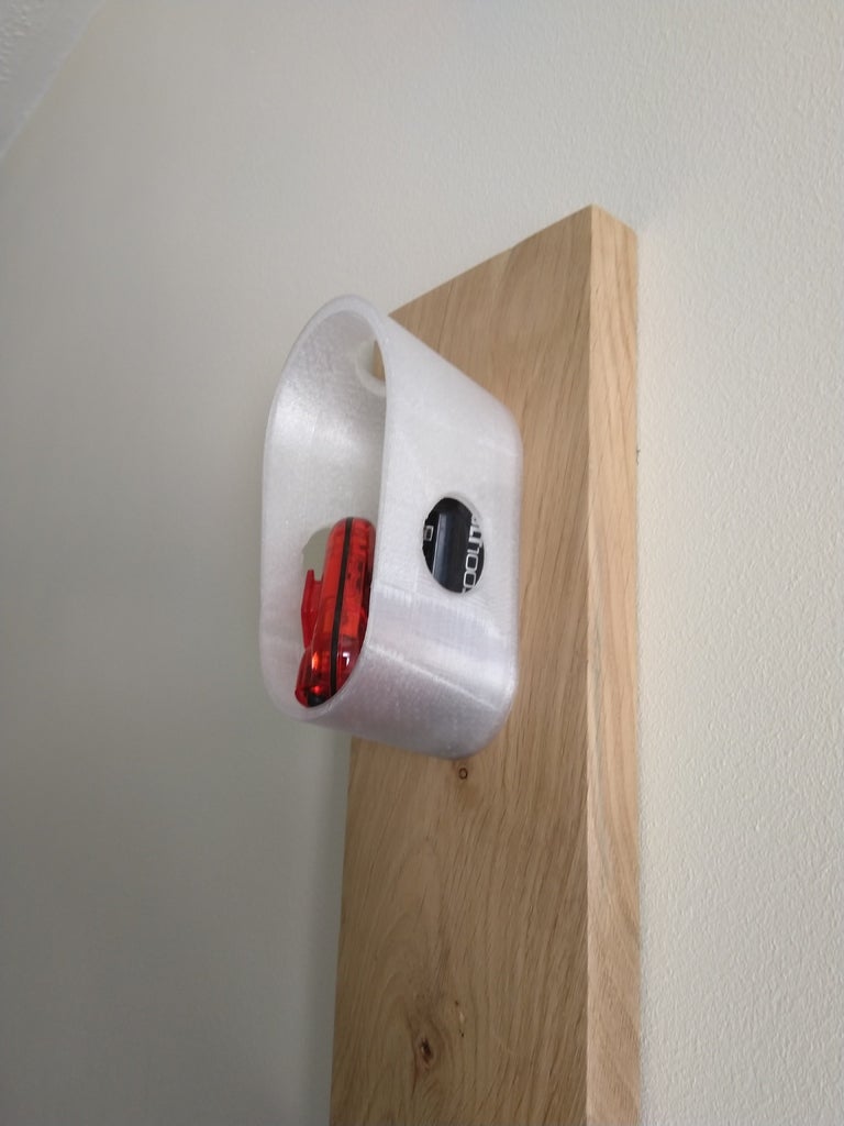 Bike Helmet Wall Mount (with storage)